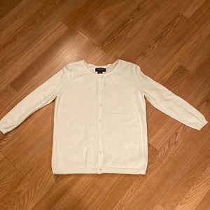 White Sweater Size PS